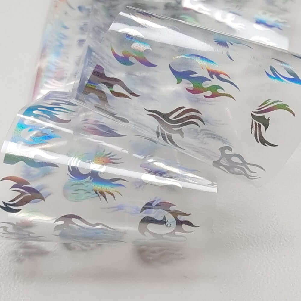 Holographic Nail Transfer Foils (100cm)