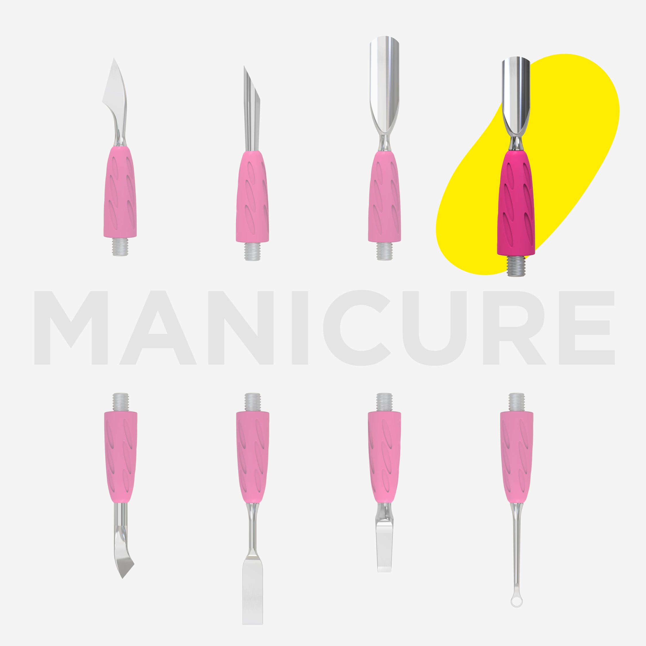UNIQ 16 rounded narrow pusher for UNIQ Handle
