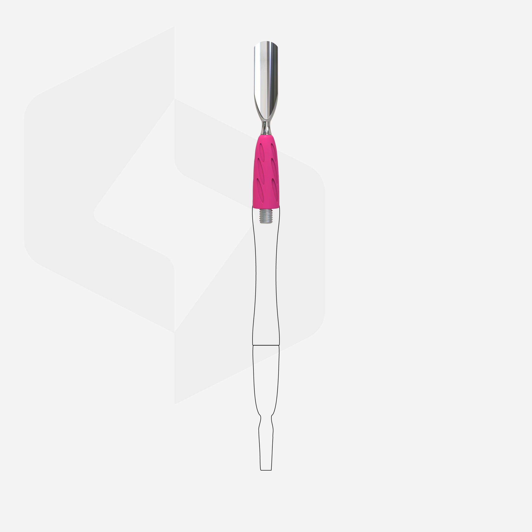 UNIQ 17 rounded wide pusher for UNIQ Handle