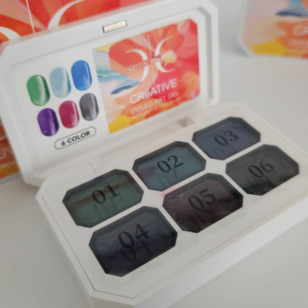 CREATIVE Multi-function Solid SILK CATS EYE Art Gel - Midnight Mirage