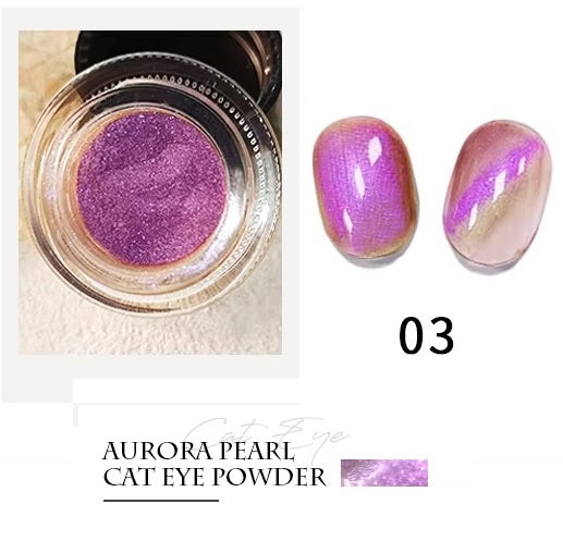 Aurora Pearlescent Chrome/Cats Eye