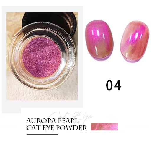 Aurora Pearlescent Chrome/Cats Eye