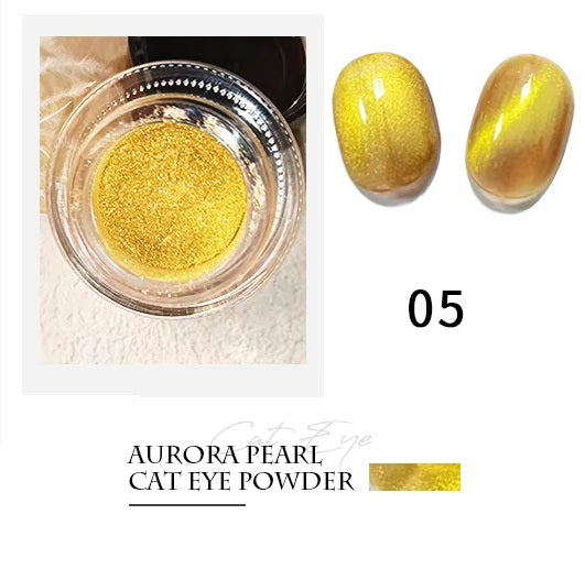 Aurora Pearlescent Chrome/Cats Eye