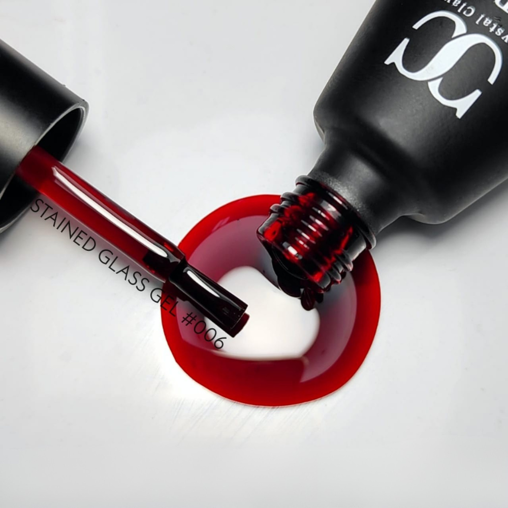STAINED GLASS Gel Polish (10ml) - Ruby (#06)