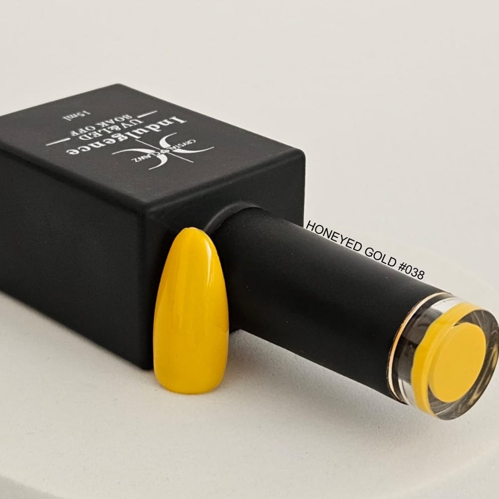 INDULGENCE Gel Polish - Honeyed Gold #038 (15ml)