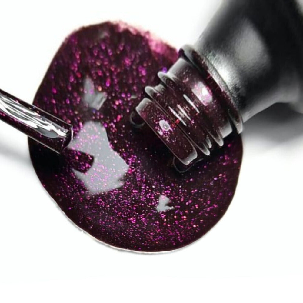 INDULGENCE Gel Polish - Plum Glimmer #206 (15ml)
