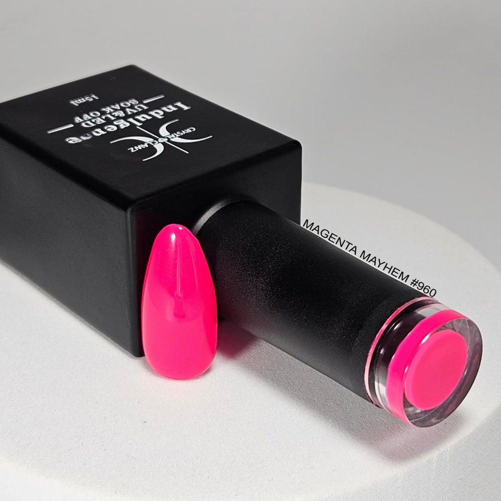 INDULGENCE Gel Polish - Magenta Mayhem #960 (15ml)