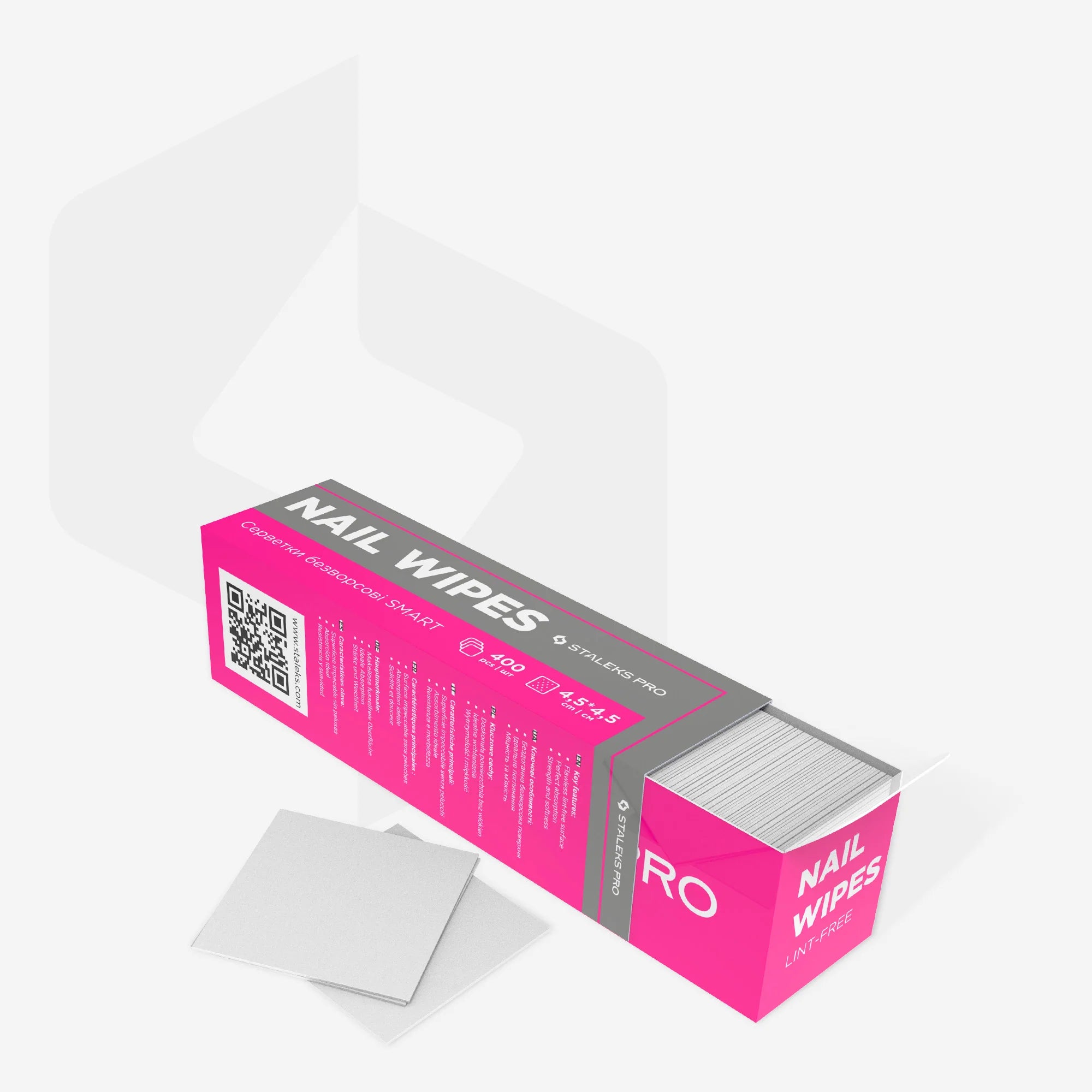 Staleks Lint-free wipes SMART (400 pcs)