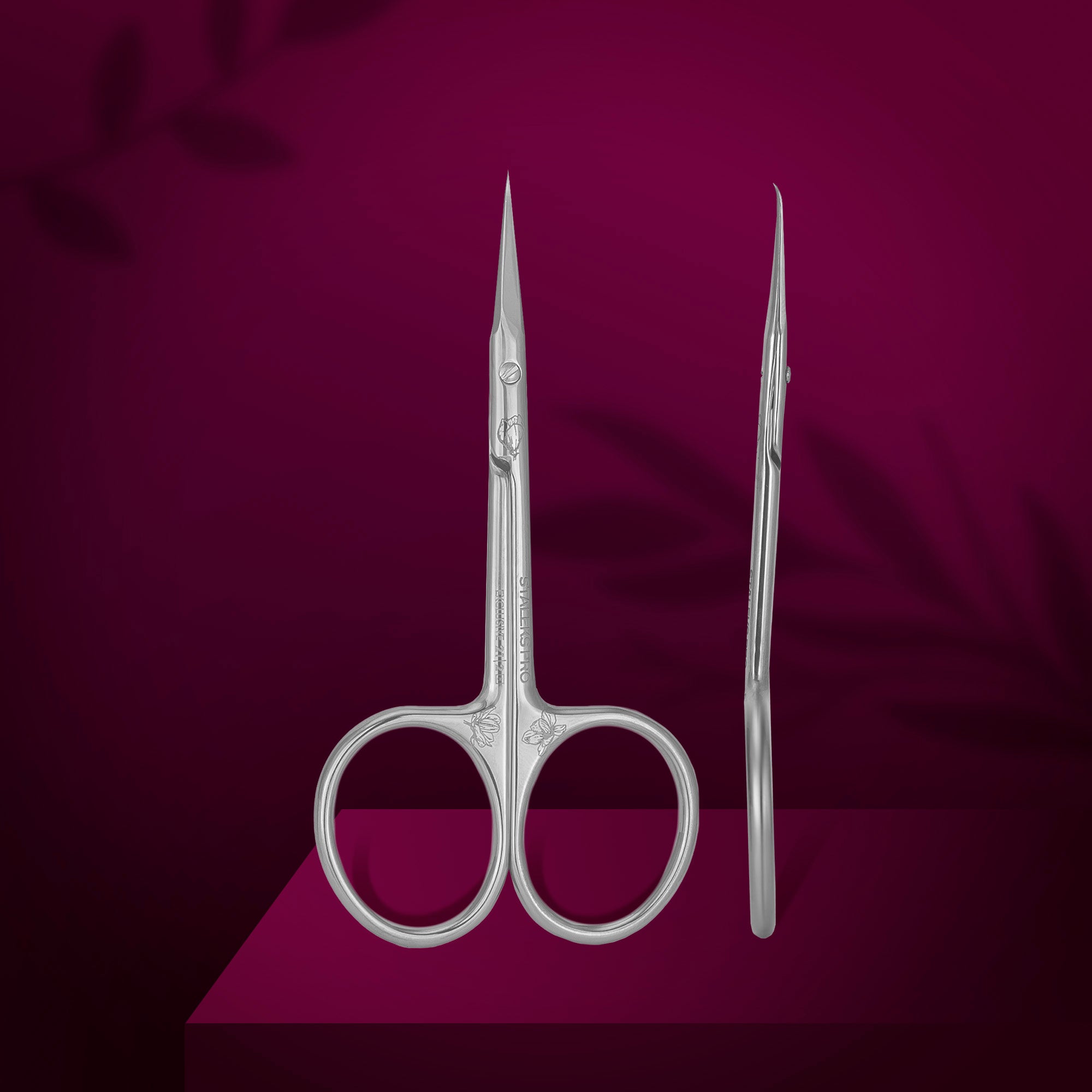 Staleks Professional cuticle scissors with hook EXCLUSIVE 21 TYPE 2