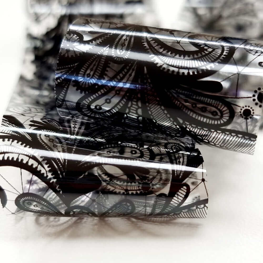 Black Lace Transfer Foils - 100cm