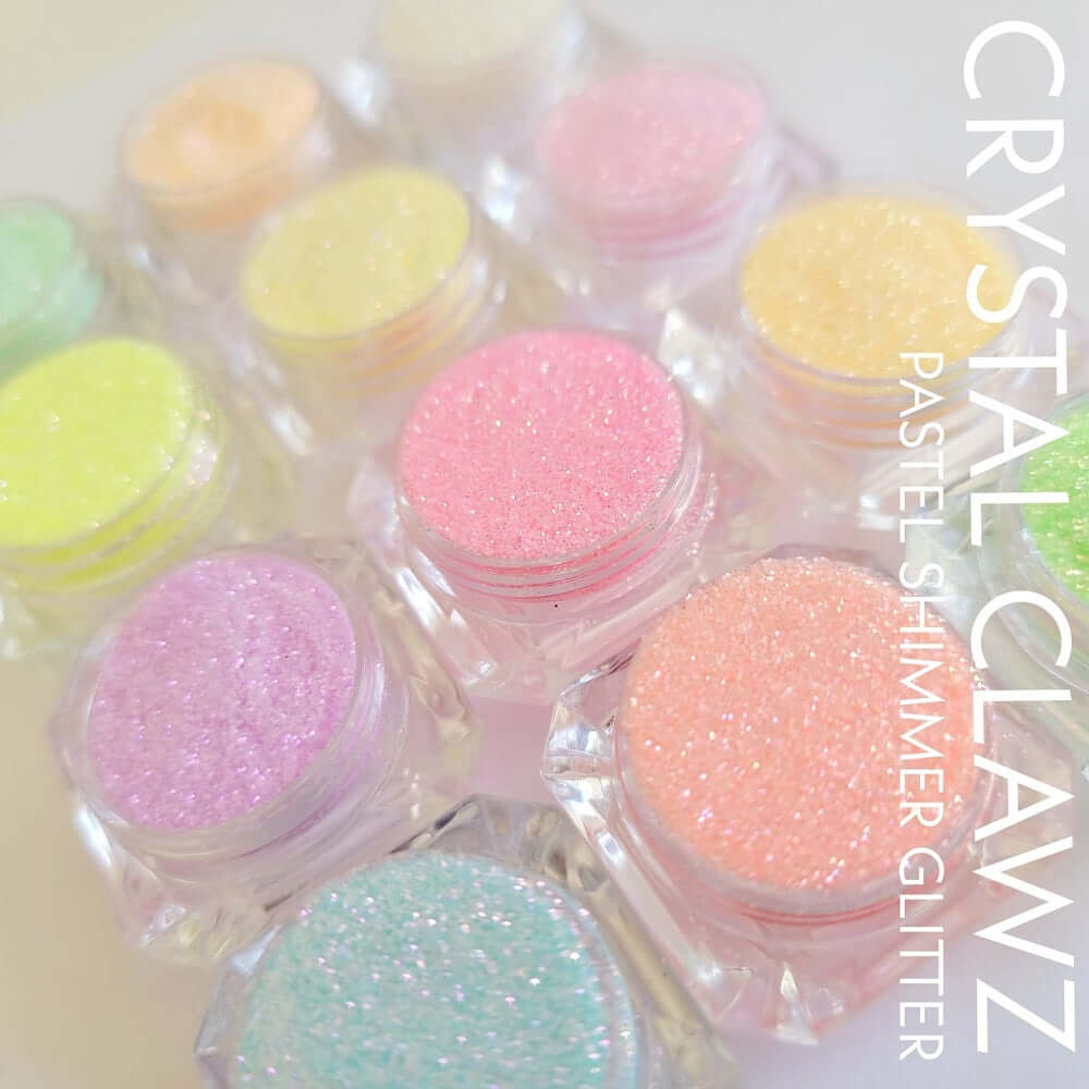 Pastel Shimmer Glitter Collection