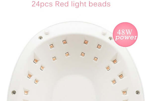 48W Professional Red Light LED/UV Nail Lamp