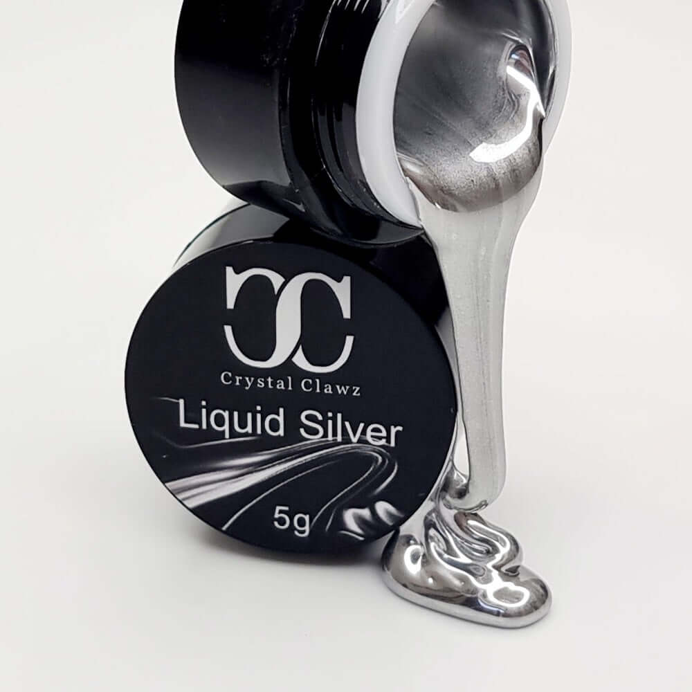 Liquid Silver Art Gel (5ml)