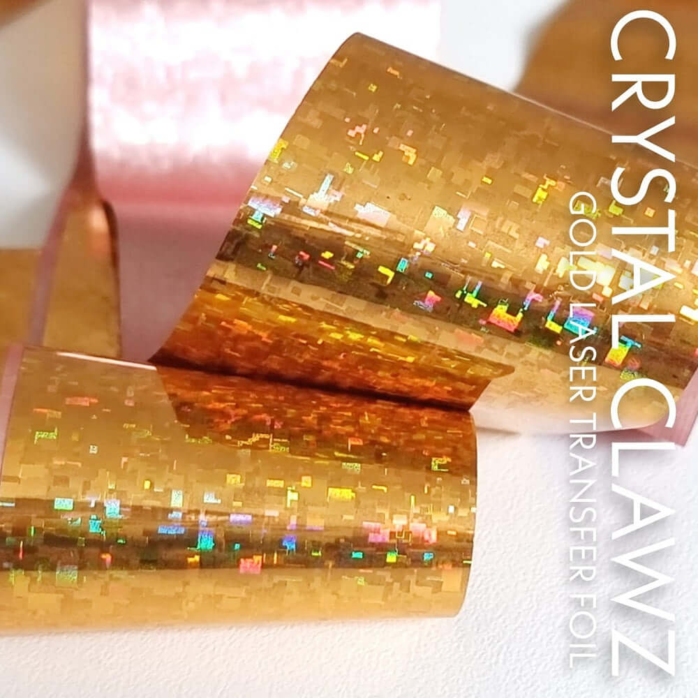 Gold Lazer Transfer Foil Set (10 designs)
