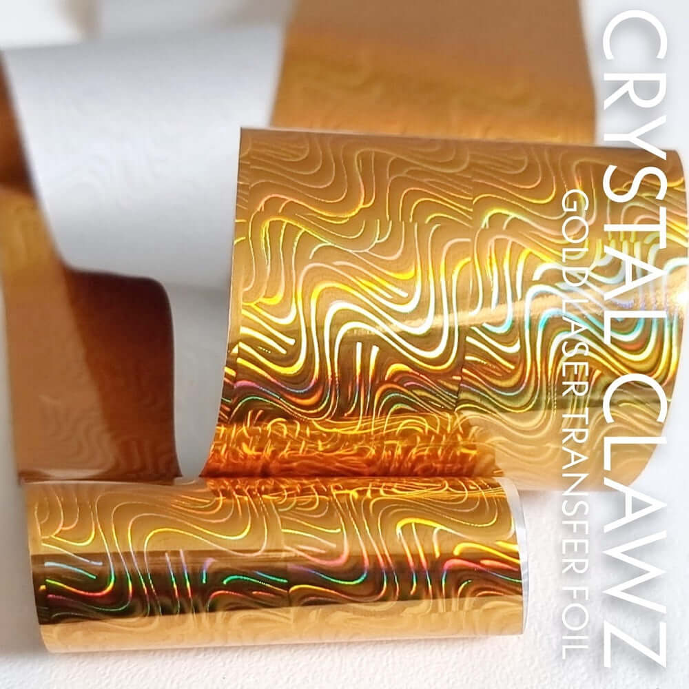 Gold Lazer Transfer Foil Set (10 designs)