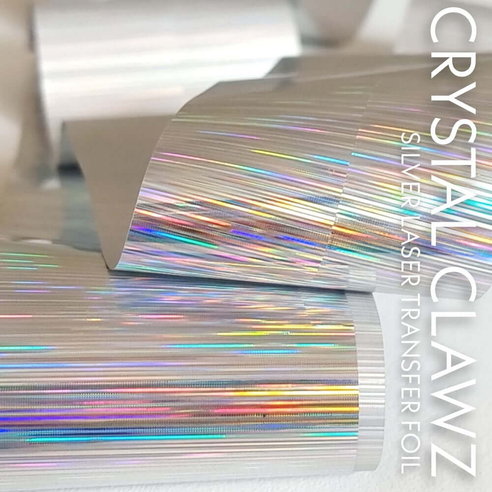 Silver Lazer Transfer Foil Set (10 designs)