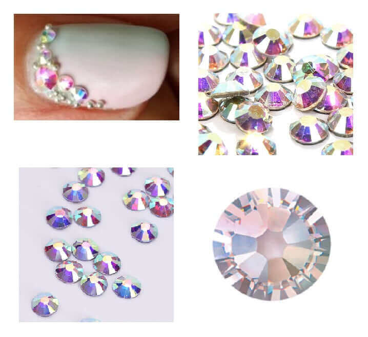 AB Clear Crystal Rhinestones - Bulk Pack
