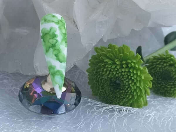 Crazy Alcohol Ink Marble Ink  - Green #08